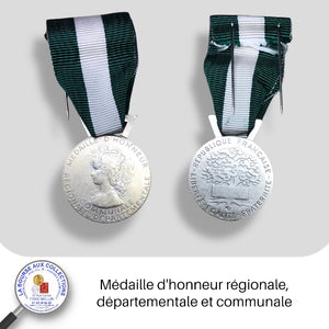 Médaille d'honneur régionale, départementale et communale
