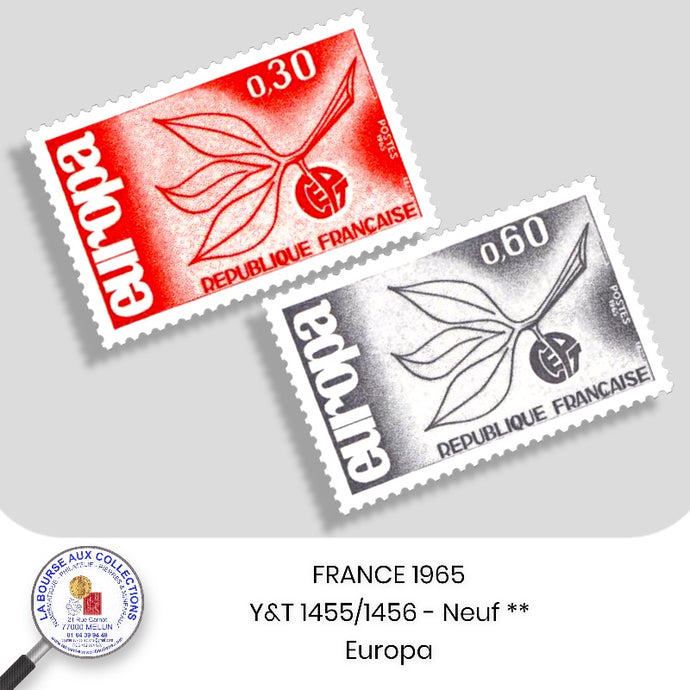 1965 - Y&T 1455/1456 - Europa - Neuf **