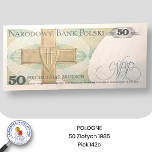 POLOGNE - 50 Zlotych 1986  - Pick.142c - NEUF/UNC