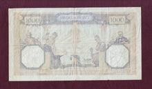 Charger l&#39;image dans la galerie, 1000 FRANCS Cérès et Mercure type 1927 mod. 02/11/1939 / La Bourse aux Collections Numismate Melun
