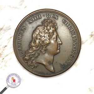 Médaille Galères Royales par J. Mauger. Refrappe pour la GRANDE SEMAINE MARITIME 1909 / La Bourse aux Collections Numismate Melun