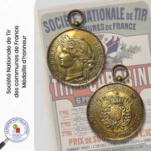 Médaille SOCIÉTÉ NATIONALE DE TIR DES COMMUNES DE FRANCE