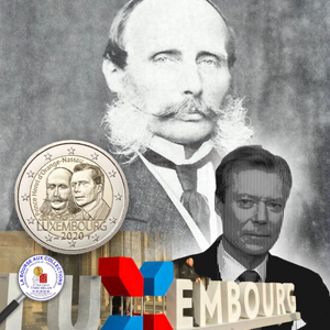 LUXEMBOURG - 2 euros 2020 - 200 ans de la naissance du Prince Henri d'Orange-Nassau / La Bourse aux Collections Numismate Melun