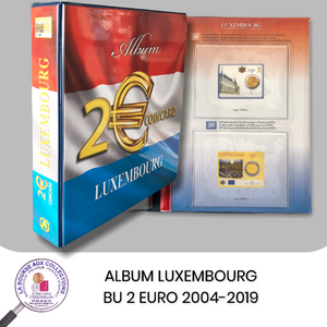 Album BU 2 EURO LUXEMBOURG 2004-2019
