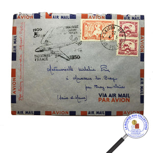 INDOCHINE - 20ème anniversaire de la première liaison Indochine-France. 4 Mars 1950