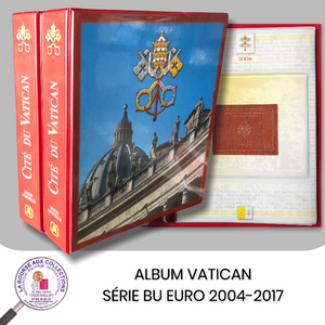 Album Série BU annuelle EURO VATICAN 2004-2017