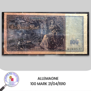 ALLEMAGNE - 100 Mark 21/04/1910 - Pick.43