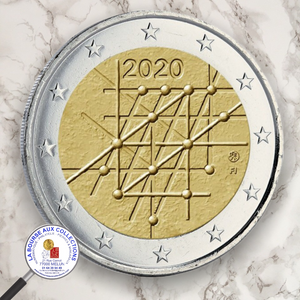 2 euros FINLANDE 2020 - 100 ans de l'Université de Turku / La Bourse aux Collections Numismatique Melun