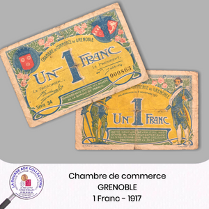 Grenoble - 1 FRANC - 08/11/1917