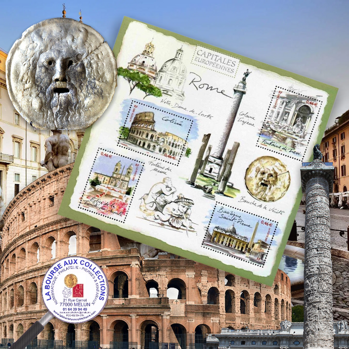 2002 - BF n° 53 - Série Capitales européennes : Rome - Neuf ** / La Bourse aux Collections Philatélie Melun