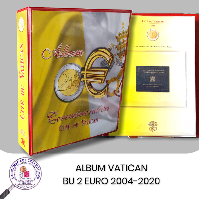 Album BU 2 euro VATICAN 2004-2020