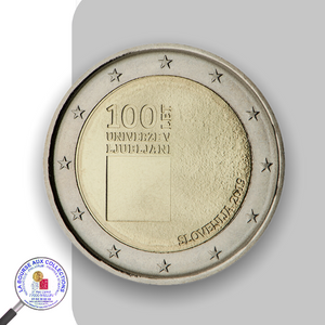 2 euro SLOVENIE 2019 - 100 ans de l'Université de Ljubljana