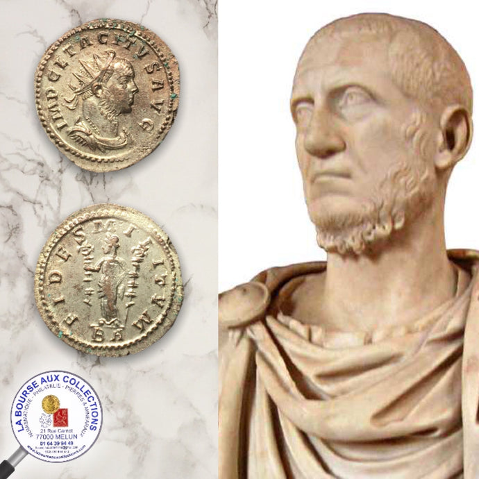 TACITE. 275/276 - Aurélianus, 276, Lyon / La Bourse aux Collections Numismate Melun