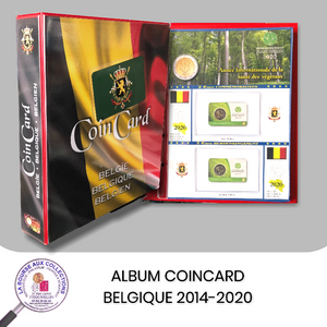 Album COINCARD EURO BELGIQUE 2014-2020