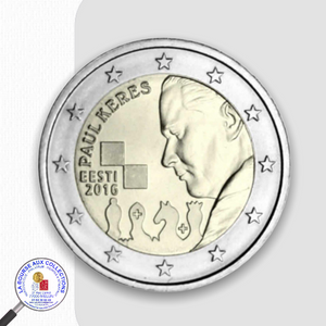 2 euro ESTONIE 2016 - Paul Keres