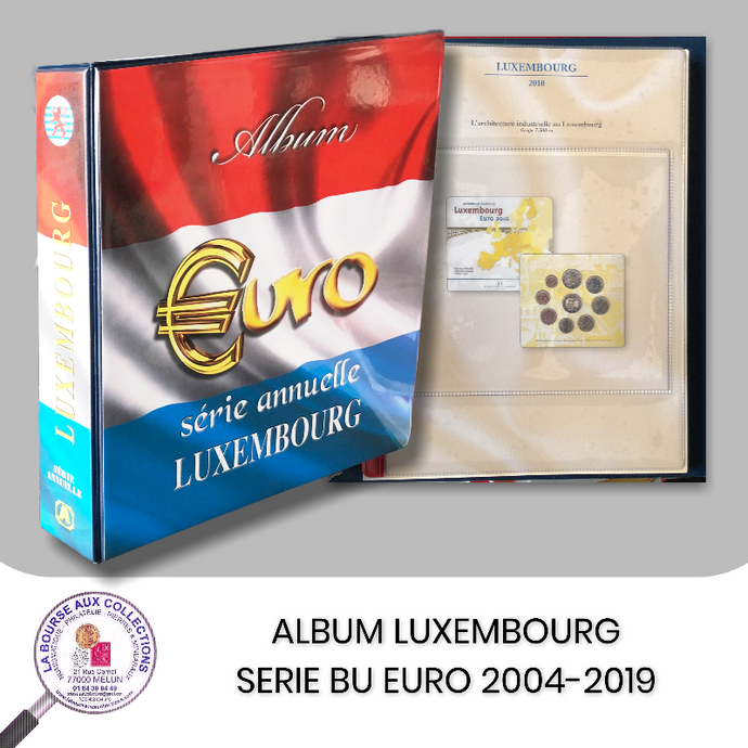 Album Série BU annuelle EURO LUXEMBOURG 2004-2019