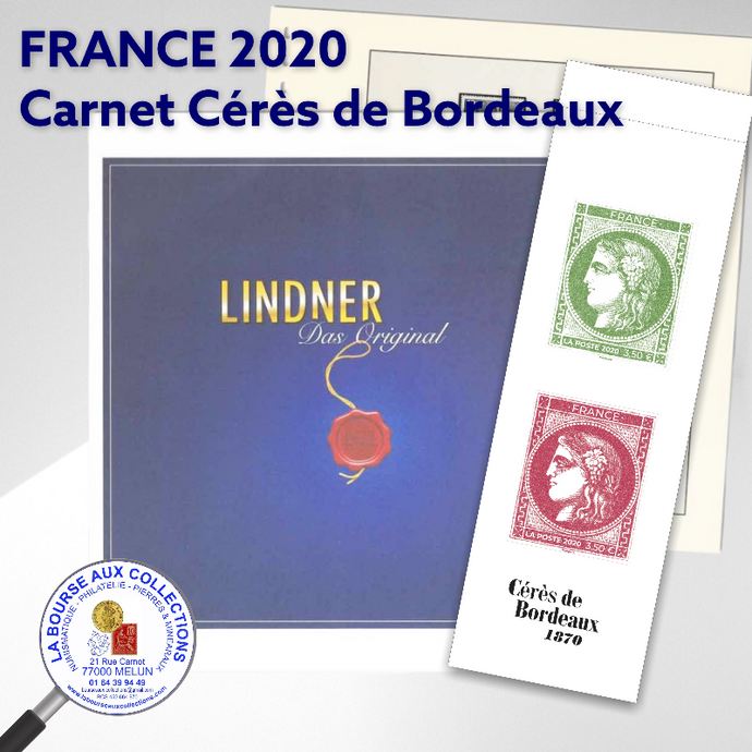 LINDNER - jeu complémentaire FRANCE Carnets 2020
