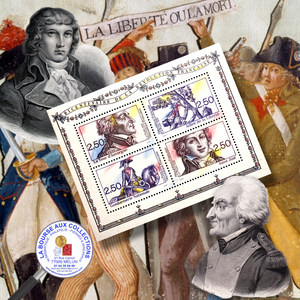 1991 - YT BF n° 13 - Bicentenaire de la Révolution française - Neufs ** / La Bourse aux Collections Philatélie Melun