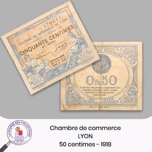 Lyon - 50 CENTIMES - 27/03/1918