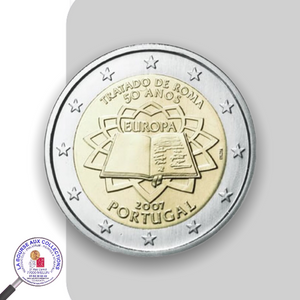 2 euro PORTUGAL 2007 - 50 ans du Traité de Rome
