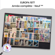 Charger l&#39;image dans la galerie, Année complète timbres EUROPA 1977 - Neufs **
