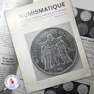N° 2 - Catalogue mensuel Novembre 1972 Numismatique & Change