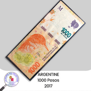 ARGENTINE - 1000 Pesos 2017