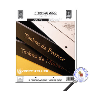 Yvert et Tellier / JEUX FS FRANCE 2020 1er SEMESTRE (sans pochettes) / La Bourse aux Collections Philatéliste Melun