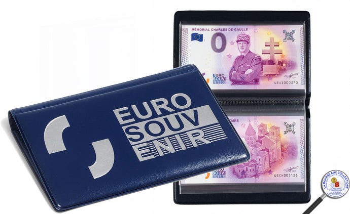 Album de poche pour 40 billets « Euro Souvenir »