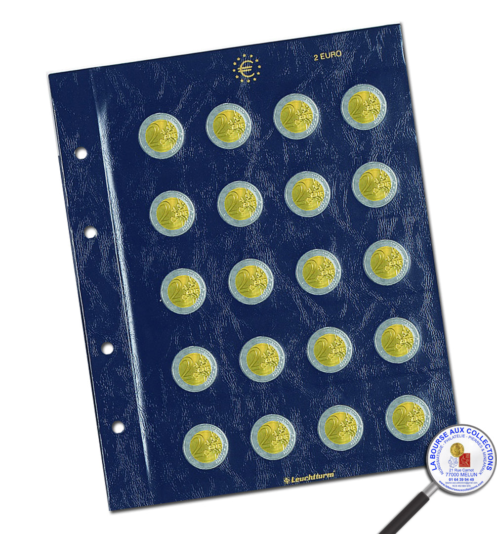 VISTA album numismatique pour pièces de 2 euros avec étui La Bourse aux  Collections Melun – LA BOURSE AUX COLLECTIONS
