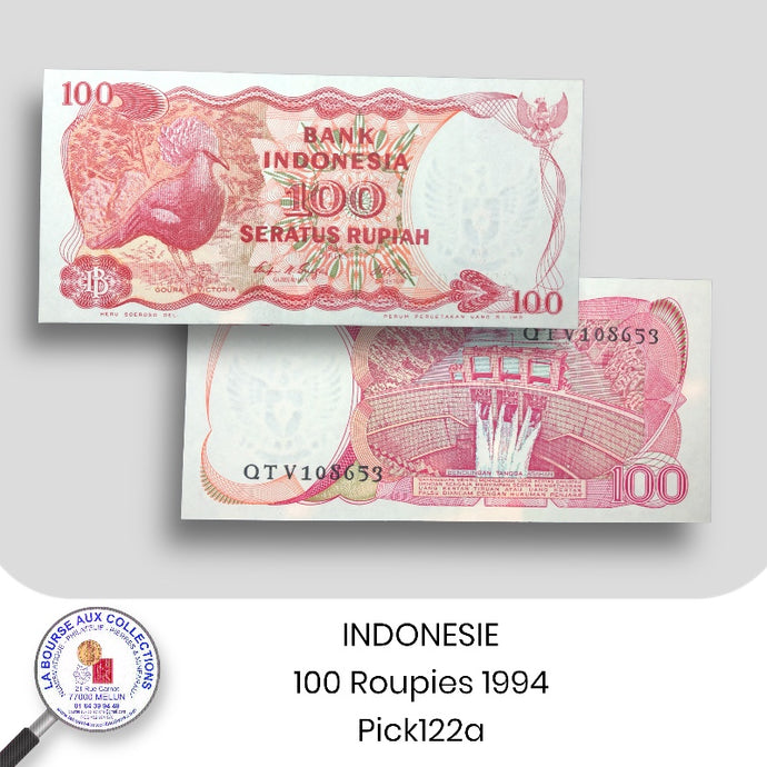 INDONESIE - 100 ROUPIES 1994 - Pick122a