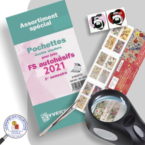 Yvert et Tellier - Assortiments de pochettes France autoadhésifs FS 2021 -1er semestre