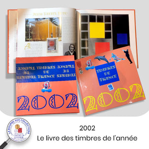 2002 - Livre des timbres de France de l'année