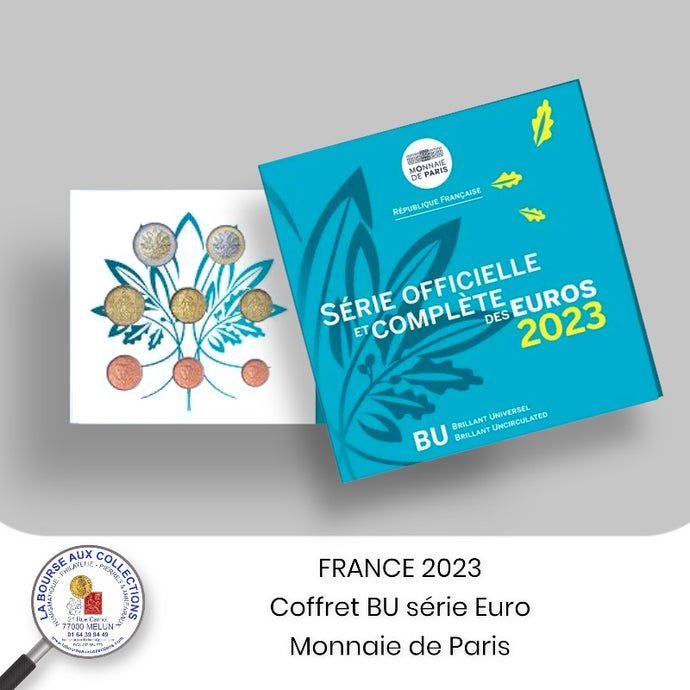 Coffret BU série euro France 2023 - Monnaie de Paris