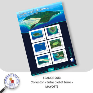 2013 - Collector "Entre ciel et terre" Les îles françaises -  MAYOTTE