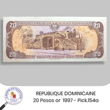 Charger l&#39;image dans la galerie, REPUBLIQUE DOMINICAINE - 20 Pesos or  1997 - Pick.154a
