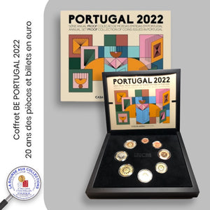 Coffret BE série EURO PORTUGAL 2022