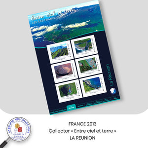 2013 - Collector "Entre ciel et terre" Les îles françaises -  LA REUNION