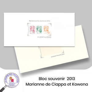 2013 - Bloc souvenir n° 82 - Type Marianne de Ciappa et Kowena - Neuf **