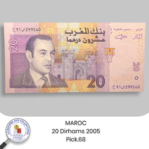 MAROC - 20 Dirhams - 2005 - Pick.68