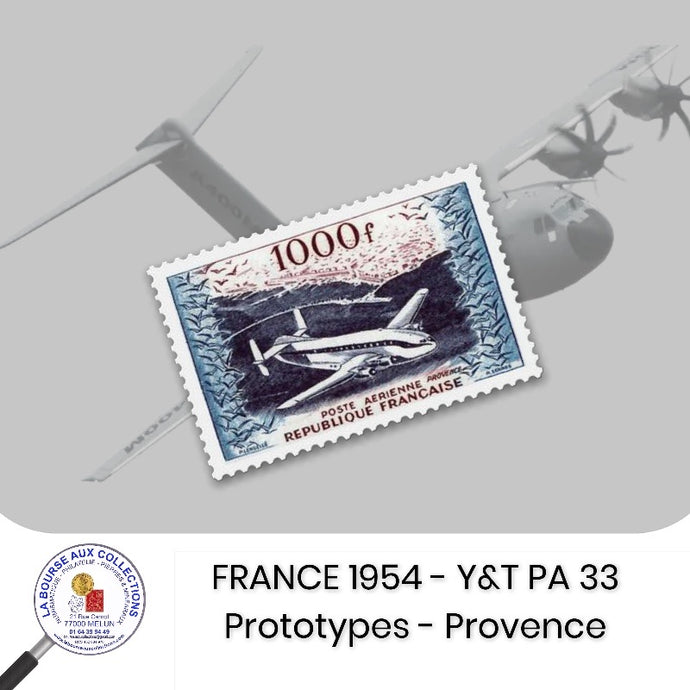 1954 - Y&T PA 33- Prototypes - Provence