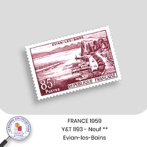 1959 - Y&T 1193 - Evian-les-Bains - Neuf **