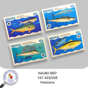 NAURU 1997 - Y&T 423/426 - Protection de la nature / Poissons - NEUF **