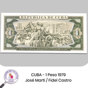CUBA - 1 PESO 1979- Pick.102b