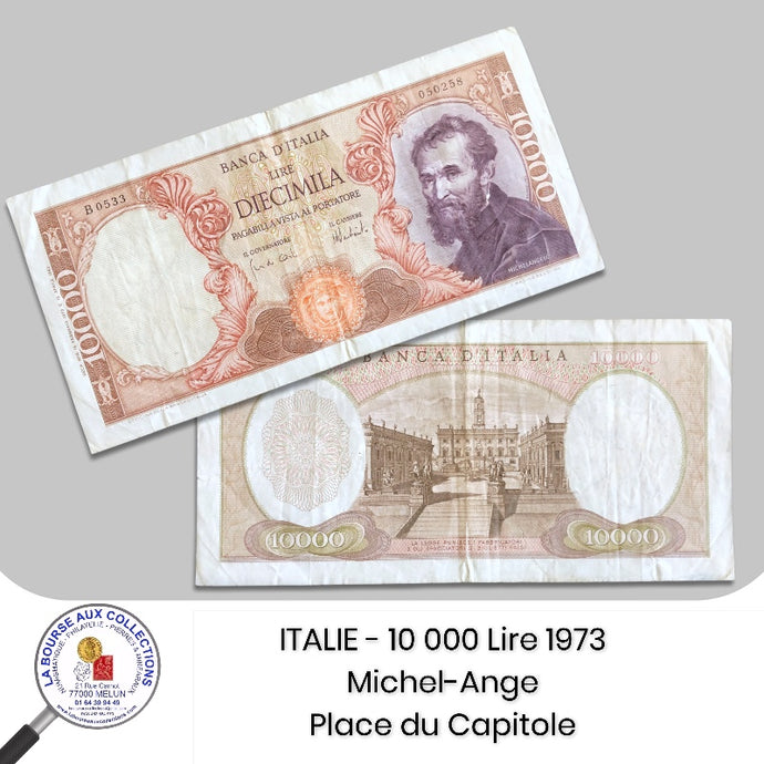 ITALIE - 10 000 LIRE - 1973 - Pick97a