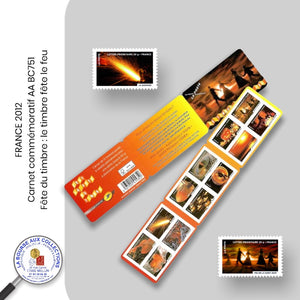2012 Autoadhésifs - Y&T AA BC751  Carnet commémoratif - Le timbre fête le feu - Neuf **
