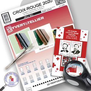 Yvert & Tellier -  Jeu France (avec poschettes) SC Croix-Rouge 2019-2020