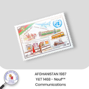 AFGHANISTAN 1987 - Y&T 1368 - Communications - Neuf **