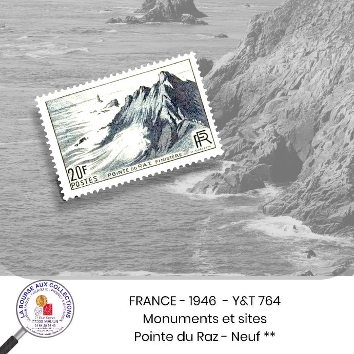 1946 - Y&T 764 - Monuments et sites / Pointe du Raz - Neuf **