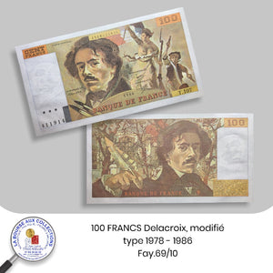 100 FRANCS Delacroix modifié, type 1978 - 1986. Fay.69/10 - NEUF / UNC